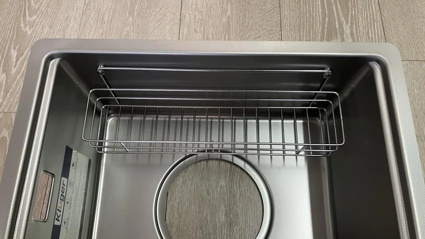 Chậu rửa chén Posco 304 Linen dập nổi Kluger KY8045FS Plus 9 Chậu rửa chén Posco 304 Linen dập nổi Kluger KY8045FS Plus