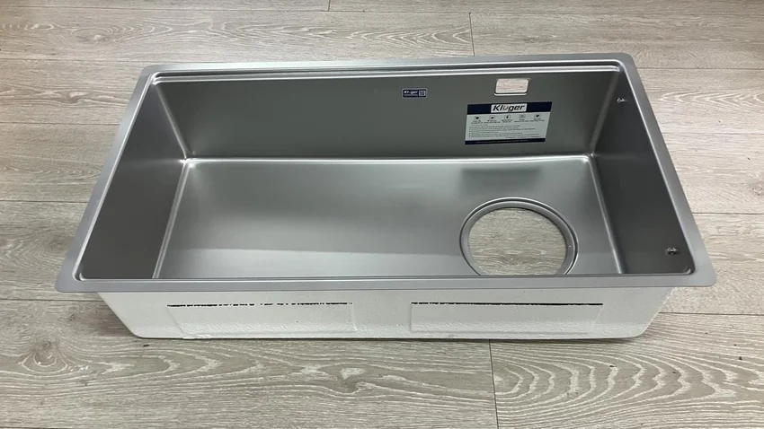 Chậu rửa chén Posco 304 Linen dập nổi Kluger KY8045FS Plus 11 Chậu rửa chén Posco 304 Linen dập nổi Kluger KY8045FS Plus