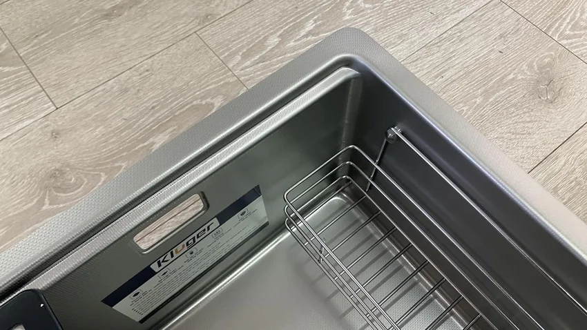 Chậu rửa chén Posco 304 Linen dập nổi Kluger KY8045FS Plus 12 Chậu rửa chén Posco 304 Linen dập nổi Kluger KY8045FS Plus