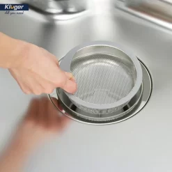 Chậu rửa chén Posco 304 Linen dập nổi Kluger KY8045FS – S80