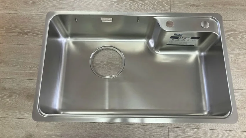 Chậu rửa chén Posco 304 Satin trơn Kluger KH8050ST Plus 23 Chậu rửa chén Posco 304 Satin trơn Kluger KH8050ST Plus - SKU KH8050ST Plus