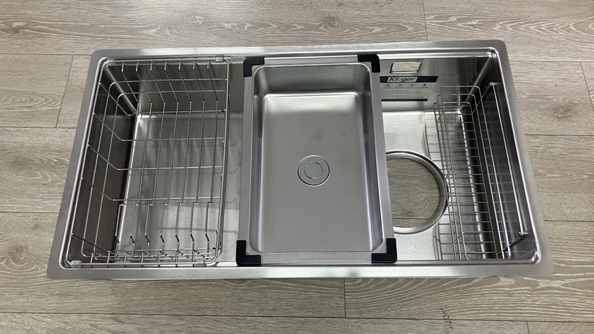 Chậu Rửa Chén Posco 304 Satin Trơn Kluger KY8045ST Plus Chậu Rửa Chén Posco 304 Satin Trơn Kluger KY8045ST Plus