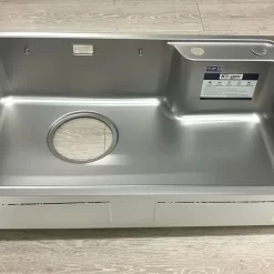 Chậu rửa chén Posco 304 Super Linen dập nổi Kluger KH8050FS Basic