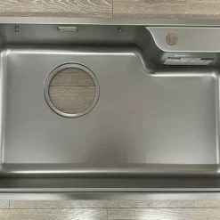 Chậu rửa chén Posco 304 Super Linen dập nổi Kluger KH8050SL Plus