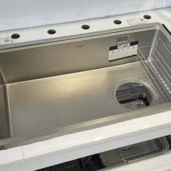 Chậu rửa chén Posco 304 Super Linen dập nổi Kluger KY7545SL Basic