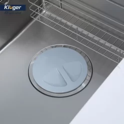Chậu rửa chén Posco 304 Super Linen dập nổi Kluger KY8045SL Plus