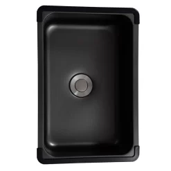 Chậu rửa nhỏ phụ Inox 304 Linen chống xước Kluger KSWB - 401FB