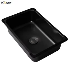 Chậu rửa nhỏ phụ Inox 304 Linen chống xước Kluger KSWB - 401FB