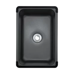 Chậu rửa nhỏ phụ Inox 304 Linen chống xước Kluger KSWB - 401FB