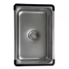 Chậu rửa nhỏ phụ Inox 304 Linen chống xước Kluger KSWB - 401FS