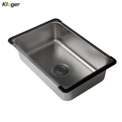 Chậu rửa nhỏ phụ Inox 304 Linen chống xước Kluger KSWB - 401FS