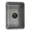 Chậu rửa nhỏ phụ Inox 304 Linen chống xước Kluger KSWB - 402FS
