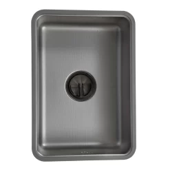 Chậu rửa nhỏ phụ Inox 304 Linen chống xước Kluger KSWB - 402FS