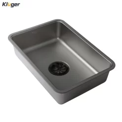 Chậu rửa nhỏ phụ Inox 304 Linen chống xước Kluger KSWB - 402FS