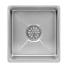 Chậu rửa nhỏ phụ Inox 304 Linen chống xước Kluger KSWB - 403FS
