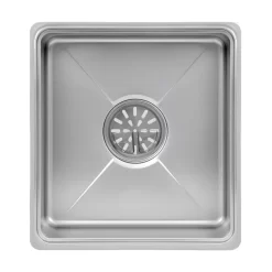 Chậu rửa nhỏ phụ Inox 304 Linen chống xước Kluger KSWB - 403FS