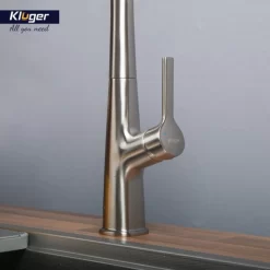 Vòi bếp nóng lạnh dây rút RAIN KLUGER KLF0018B / KLF0018S