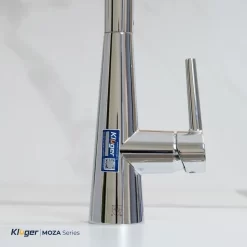 Vòi chậu bếp nóng lạnh dây rút MOZA Kluger KLF0009SC