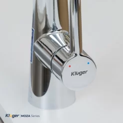 Vòi chậu bếp nóng lạnh dây rút MOZA Kluger KLF0009SC
