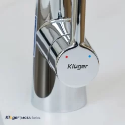 Vòi chậu bếp nóng lạnh dây rút MOZA Kluger KLF0013SC