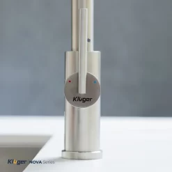 Vòi chậu bếp nóng lạnh dây rút NOVA KLUGER KLF0030S