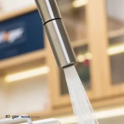 Vòi chậu bếp nóng lạnh dây rút NOVA KLUGER KLF0030S