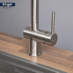 Vòi chậu bếp nóng lạnh dây rút RENE KLUGER KLF0008SS / KLF0008SC / KLF0008SB